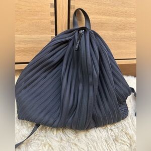 Issey Miyake black backpack